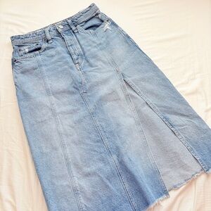 Free People Demin Skirt